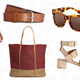 Shape Swimsuit, $25 | Leather Belt, $8 | Straw Shopper, $13 | Polarizing Sunglasses, $30 | Suede Sandals, $35